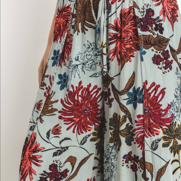 HOST PİcK⭐️Mint floral print pant - Picture 5 of 8